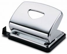 Дырокол KW-trio 962CP Classic Medium до 16 листов серия люкс хромированный выдвижная линейка