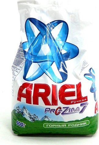 Стиральный порошок Ariel Ручная стирка Горный родник 900г